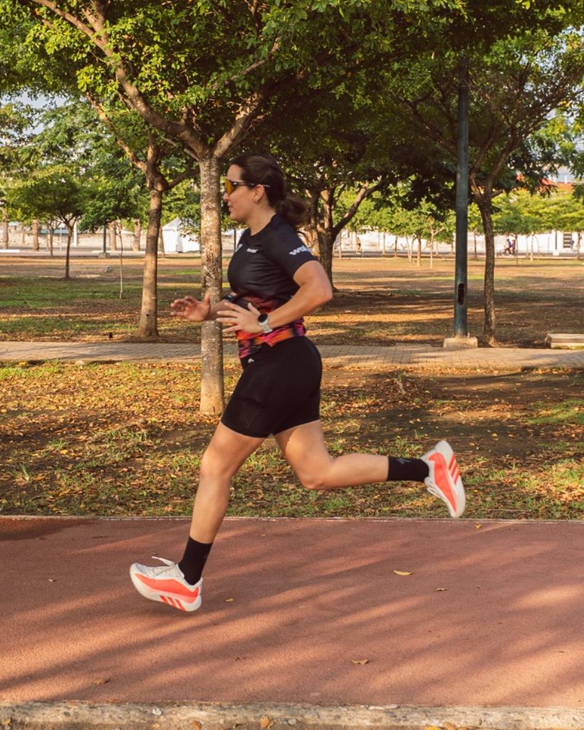 Atleta de ATP Endurance en sesión de running
